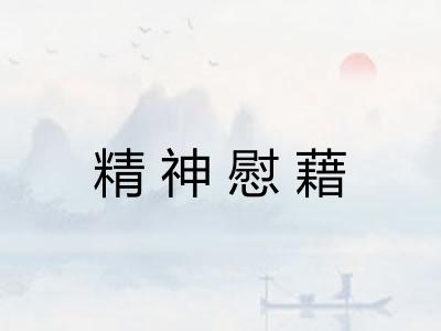精神慰藉