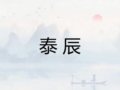 泰辰