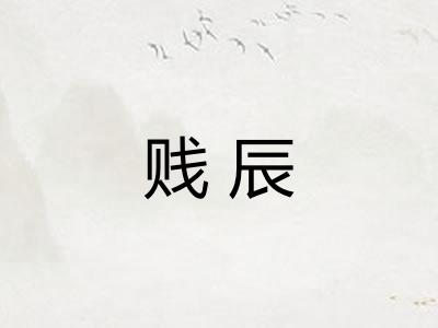 贱辰
