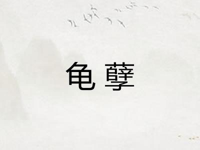 龟孽
