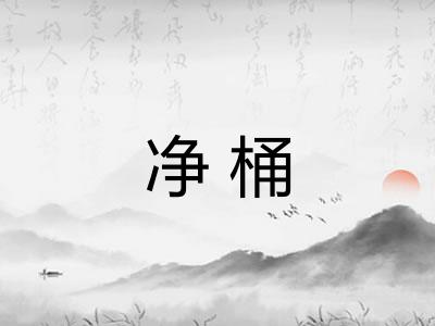 净桶