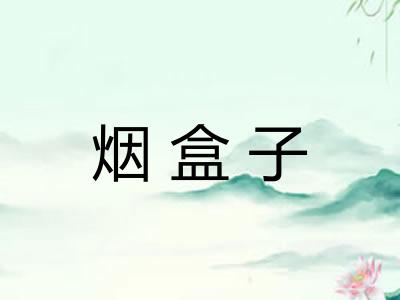 烟盒子