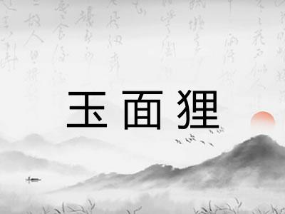 玉面狸