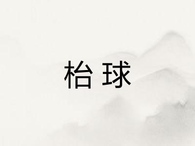枱球