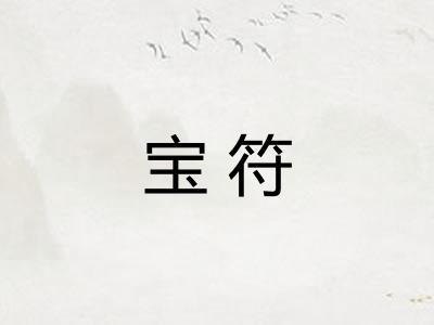 宝符