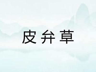 皮弁草