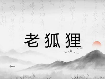 老狐狸