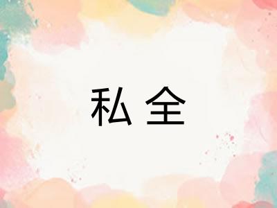 私全