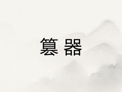 篡器