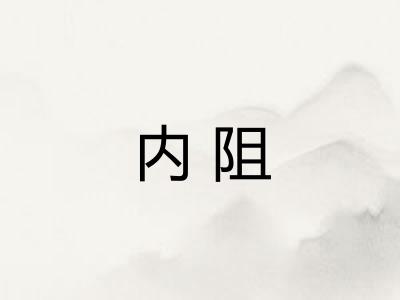 内阻