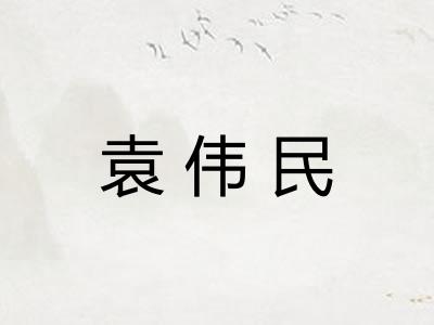 袁伟民