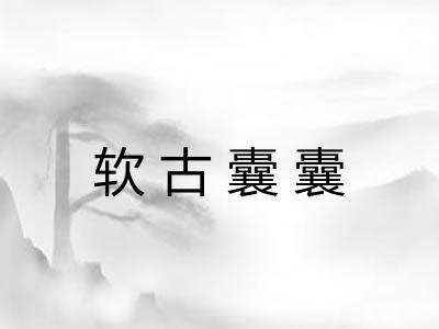 软古囊囊