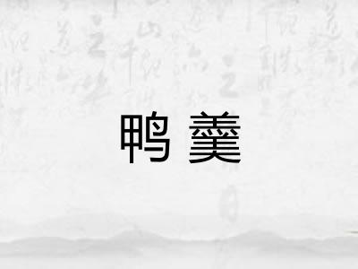 鸭羹