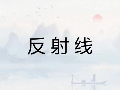 反射线