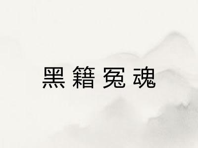 黑籍冤魂