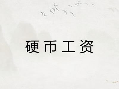 硬币工资