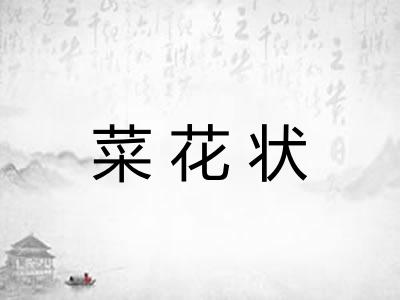 菜花状