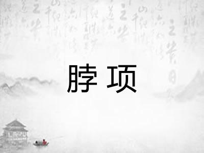 脖项