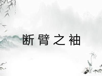 断臂之袖