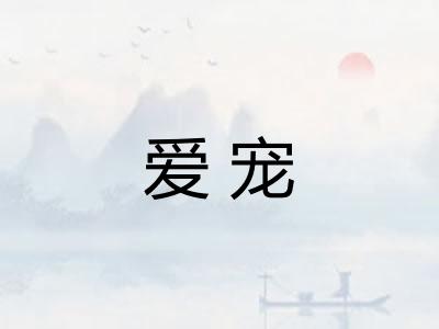 爱宠