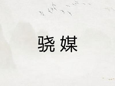 骁媒