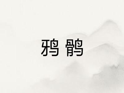鸦鹘
