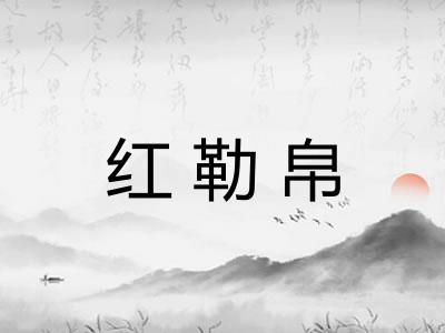 红勒帛