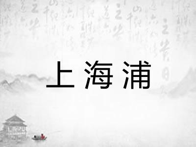 上海浦