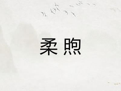 柔煦