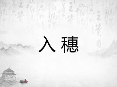 入穗