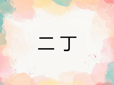 二丁