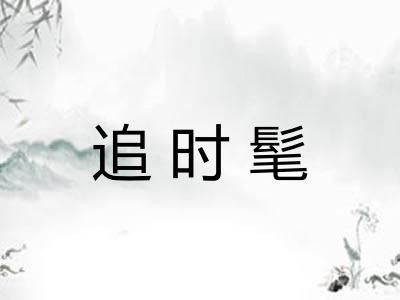 追时髦