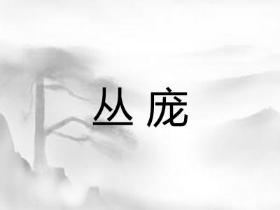 丛庞