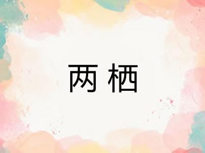 两栖