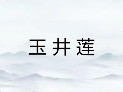 玉井莲