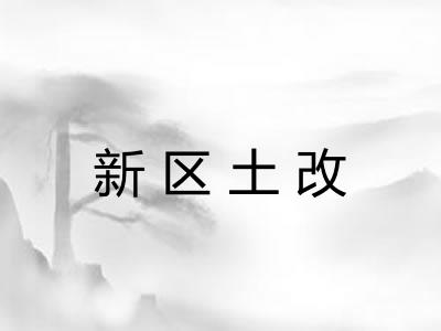 新区土改
