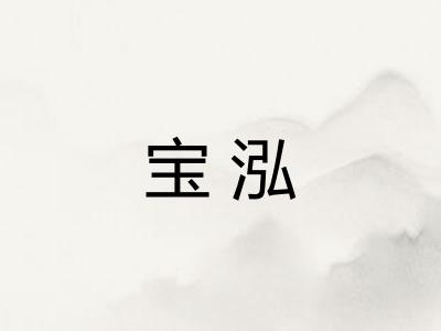 宝泓