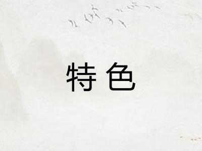 特色