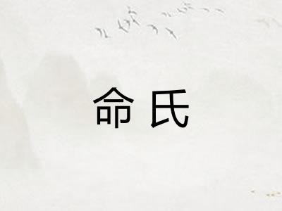 命氏