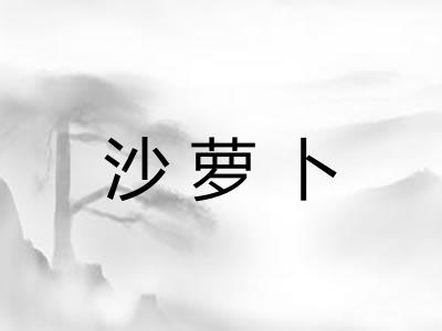 沙萝卜