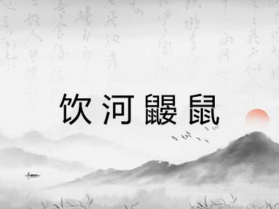 饮河鼹鼠