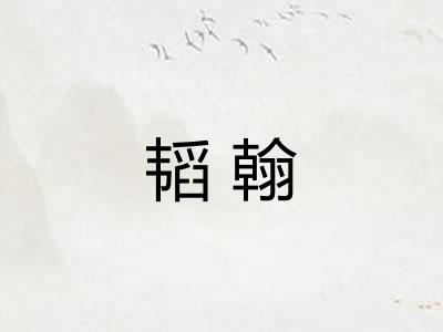 韬翰