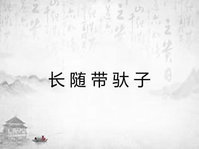 长随带驮子