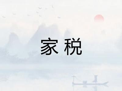 家税