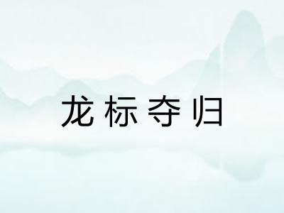 龙标夺归
