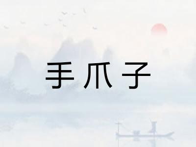手爪子