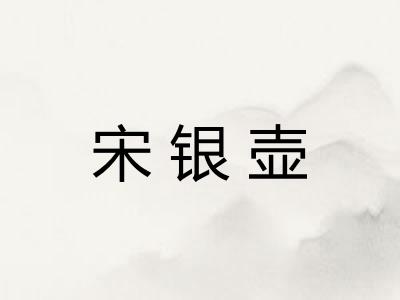 宋银壶
