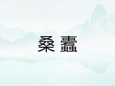 桑蠹