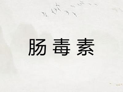 肠毒素