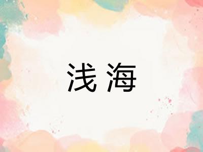 浅海